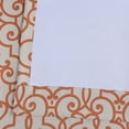 thumbnail image 6 of Half Price Drapes Printed Nouveau Rust Room Darkening Curtains for Bedroom(1 Panel), 50W X 96L, 6 of 6