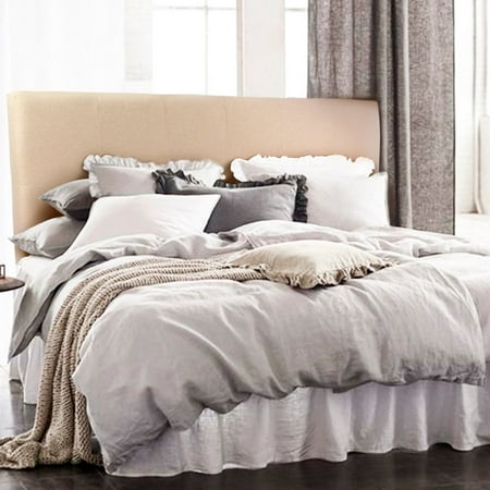 XtremepowerUS Barton Headboard Upholstered Tufted Button ...