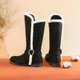 thumbnail image 5 of Dream Pairs Girls Boots Side Zipper Mid Calf Winter Boots Toddler/Little Kid, 5 of 5