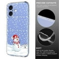 thumbnail image 6 of For IPhone 16 Case (Compatible With MagSafe) Slim  Shockproof Christmas Themed Printed Pattern TPU Phone Case,White,For iPhone 16, 6 of 7