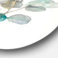 thumbnail image 3 of Designart 'feuilles d'Eucalyptus I' Art Mural Rond en Métal Style Ferme - Disque de 36, 3 of 5