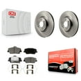 thumbnail image 1 of Transit Auto Front Disc Brake Rotors and Semi-Metallic Pads Kit for Car 2019-2022 Hyundai Nexo K8F-103861, 1 of 11