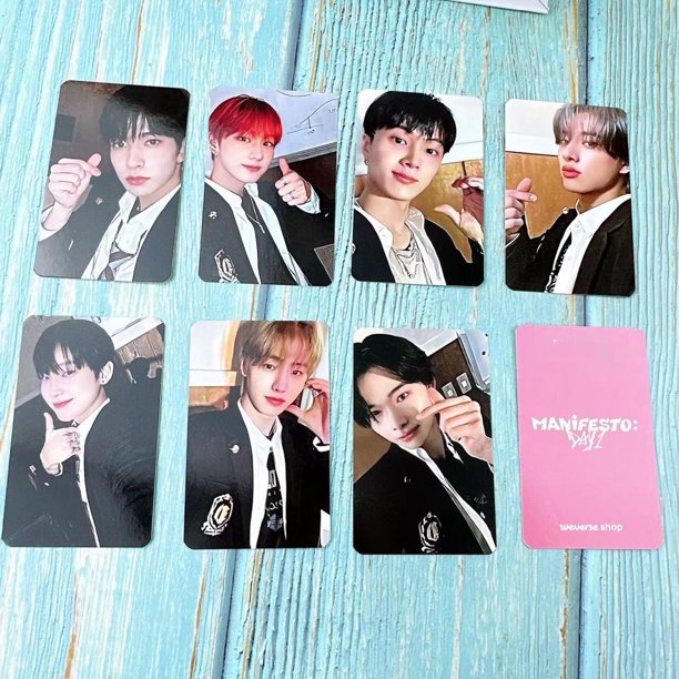 Kpop Idol ENHYPEN Manifesto : Día 1 Photocards ENGENE Fans Colección Regalo Gao Jiahui unisex