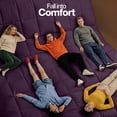 thumbnail image 3 of Utopia Bedding Queen Comforter Duvet Insert, Quilted Plum Comforter with Corner Tabs, Box Stitched Down Alternative Comforters Queen Size 88 x88 inches, 3 of 8