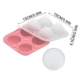 thumbnail image 3 of Bandeja para Cubitos de Hielo con Forma de Pelota de Golf: Molde de Silicona para Esferas de Hielo para Cócteles, Whisky y Bebidas de Fiesta con Embudo para Facilitar El Llenado | Original Máquina pa, 3 of 5