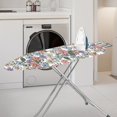 thumbnail image 2 of HELLHERO Flowers Ironing Board Protector Cover Elastic Edge Ironing Board Cover Soft Fabric, 2 of 4
