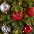 thumbnail image 4 of Juego de 40 Adornos Navideños para Árbol Nearly Natural de 80mm, 4 of 5