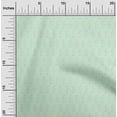 thumbnail image 2 of oneOone Cotton Cambric Light Green Fabric Asian Block Print Craft Projects Decor Fabric Printed By The Yard 56 Inch Wide, 2 of 4