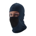 thumbnail image 1 of Unique Bargains Mesh Masks Face Mask Polyester Face Cover Sun Protection Breathable Navy 1 Pcs, 1 of 6