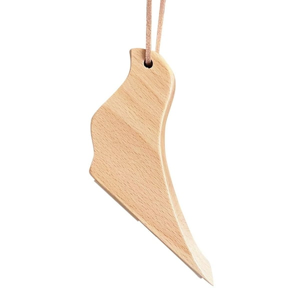 Ergonomic Wooden Massage Tool For Deep Tissue Relief Handcrafted Natural Beech Wood Therapy Massager