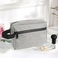 thumbnail image 2 of Travel Toiletry Bag - Stylish Oxford Cloth Organizer, Lightweight & Portable Design with Separate Compartments and Pockets for Easy Access, 22x16x10cm, 2 of 9