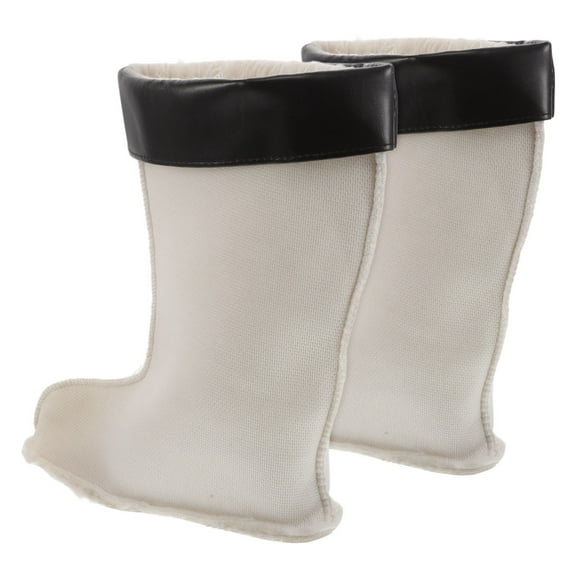LOLIPPYY 2Pcs Soft Plush Boot Liners for Rain Boots and Snow Boots Fit Tall Footwear for Maximum Warmth