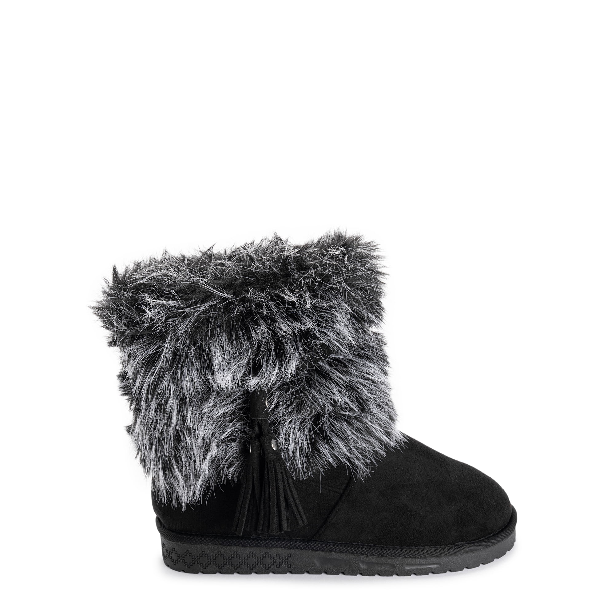 MUK LUKS Women s Eveline Faux-Fur  Water Resistant Boot