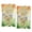 Orange Green-A, variant on Boho Floral Ribbon Kitchen Towels, Watercolor Sunflowers, Roses & Irises, Absorbent Hand Towels for Kitchen, 2 Pack, 24x16in/Pc