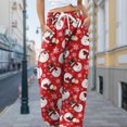 thumbnail image 1 of Pantalones Pantalones deportivos de Navidad Otoño Invierno Mujer Pantalones de chándal Pantalones casuales Ygjytge Rojo T XXL para Mujer, 1 of 6