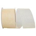thumbnail image 1 of Reliant Ribbon 25621-810-40K 20.5 in. 50 Yards Chiffon Mono Sheer Ribbon, Ivory, 1 of 1