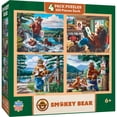 thumbnail image 2 of MasterPieces Kids Puzzle Set - Smokey Bear 4-Pack 100 Piece Jigsaw Puzzles, 2 of 9