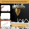 thumbnail image 3 of Kit de limpieza de boquillas para impresoras 3D MAYJOY, 17 unidades, para Ender, Anycubic, 3 of 7
