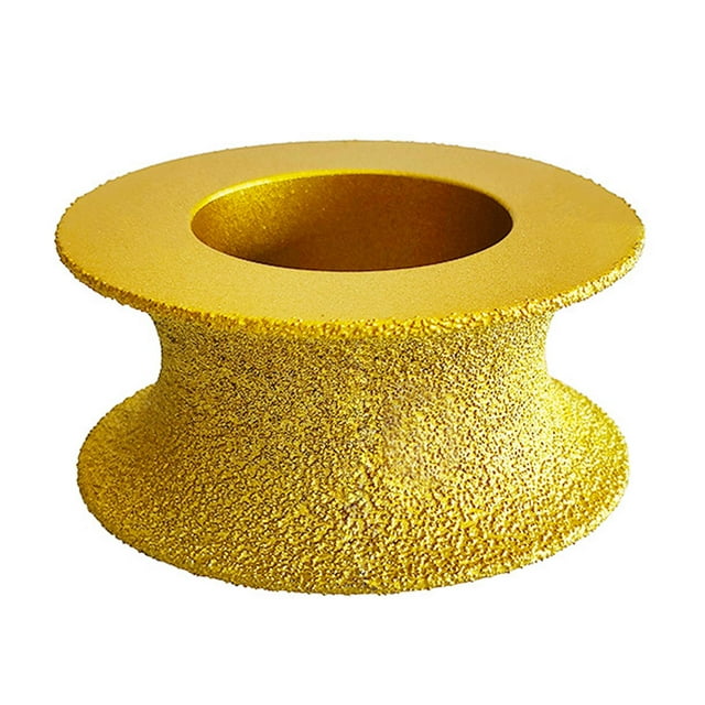 Muela abrasiva Disco de muela resistente al desgaste Cabezal de molienda Herramienta de biselado Perfil de borde Disco de lijado para mampostería 30mm kusrkot Muela