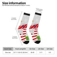 thumbnail image 2 of Balery Christmas Gnome With Love Pattern Crew Socks Unisex– Soft & Breathable Socks for Men & Women, One-Size Fits Most (US 5-11), Comfortable & Durable for Daily Wear, 2 of 6