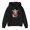 t-204Black, variant on Halloween Them Kids Hooded Sweatshirt Long Sleeve Cow Print Hoodie Cozy Jacket For Boys Girls,3-4 Years