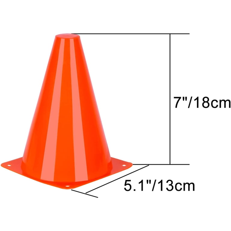 Fabulas 7-Inch Training Cones, 24-Pack Multicolor photo 2