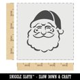 thumbnail image 2 of Santa Claus Head with Big Bushy Beard Christmas Holiday DIY Cookie Wall Craft Stencil - 4.5 Inch, 2 of 5