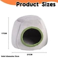 thumbnail image 2 of 1pcs gray pet cotton nest windproof warm comfortable hedgehog sheep nest semi-closed Mongolian bag, 2 of 5