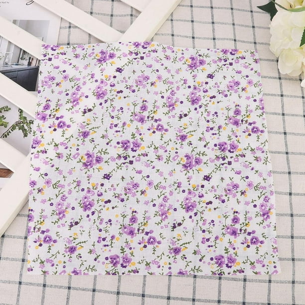 Tela De Algodón Tela Para Manualidades De Costura Duradera Púrpura Para Funda De Cojín DIY Sábana Plana ANGGREK Otros