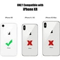 thumbnail image 2 of for iPhone XR Case Clear with Screen Protector Entire Full Body Protective 2-in-1 Shockproof Front Bumper with Anti-Yellowing Clear Phone Case for iPhone XR(Clear Purple), 2 of 7