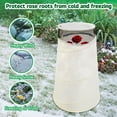 thumbnail image 6 of Rose Cones, Rose Bush Covers for Winter, Plant Covers Freeze Protection, Flower Frost Protection Cover Winter Flower Protective Cover Frost Wind and Cold Protection 20 in× 13 in × 9 in, 6 of 8