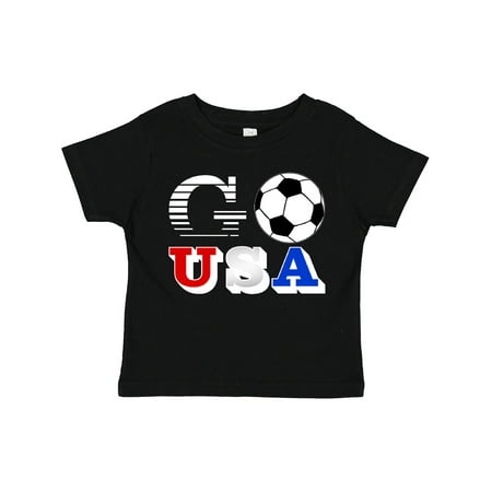 

Inktastic Go USA- Soccer Football Gift Toddler Boy or Toddler Girl T-Shirt