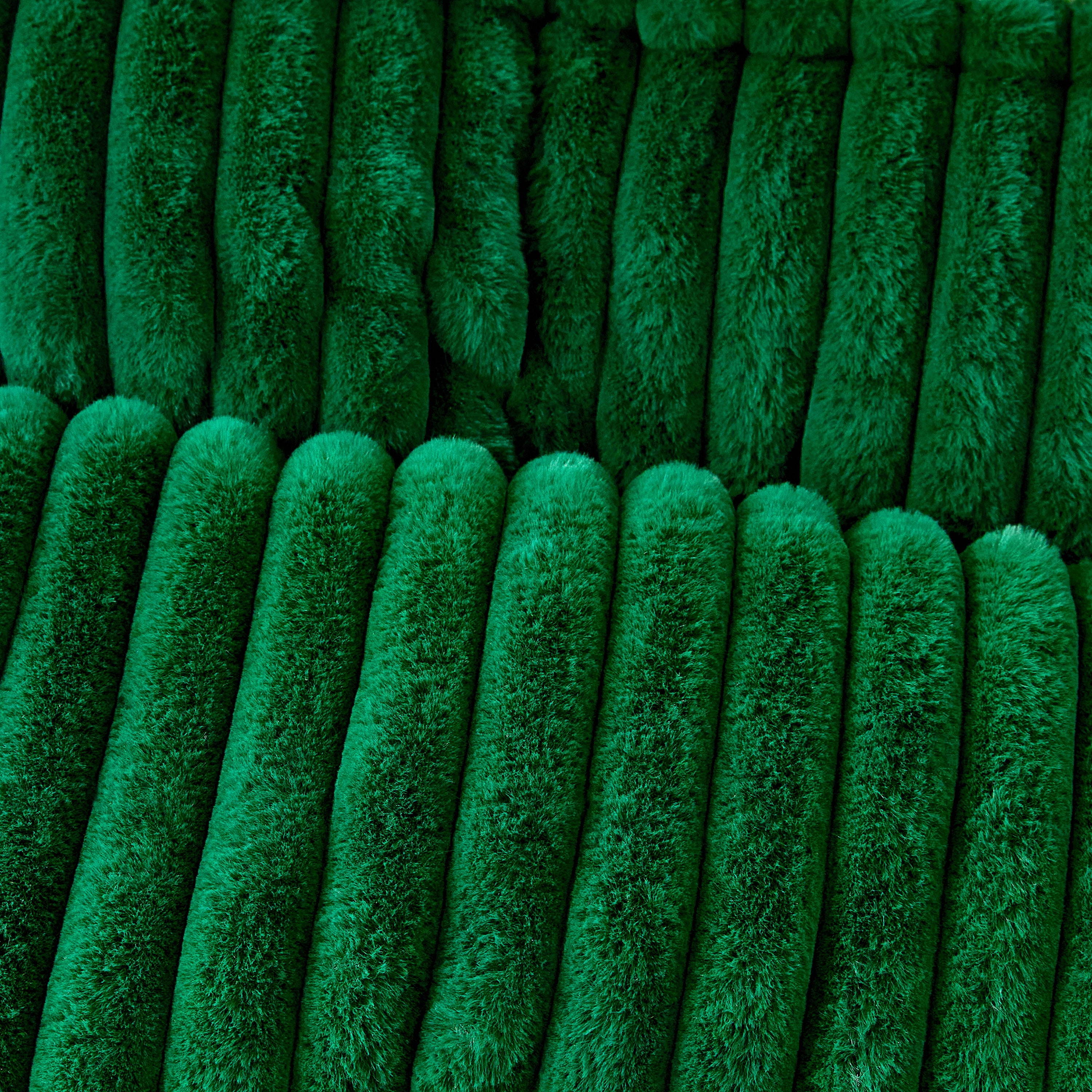 Vibrant Life Medium Plush Cord Sofa Style Dog Bed, Green, 22" x 28"