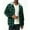Green, variant on Men Casual Button Down Flannel Hoodies, Men's & Big Men's Hooded Flannel Shirt with Long Sleeves for Spring and Autumn, Single-layer without fleece, Sizes M-3XL