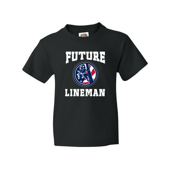Inktastic Future Lineman Youth T-Shirt