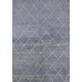 thumbnail image 1 of Ahgly Company Machine Washable Indoor Rectangle Industrial Modern Blue Gray Area Rugs, 8' x 12', 1 of 7