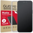 thumbnail image 1 of Protector de pantalla Ambison Matte Glass para iPhone 15 Pro de 6.1 pulgadas, 1 of 8