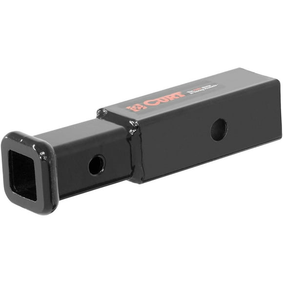 CURT Trailer Hitch Receiver 2 Inch to 1.25 Inch Adapter 4 Inch Extension