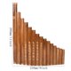 thumbnail image 2 of Pan Flauta 15 Tubos Bambú Natural Instrumento De Viento G Clave Panpipe Tradicional, 2 of 9