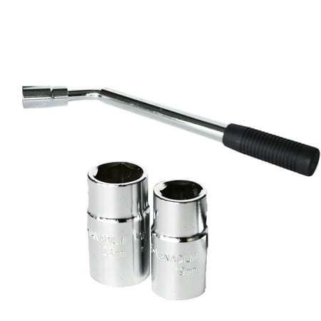 

Universal Ccalable Lug Wrench Repair Cross Wrench with 2 Sleeves for Car Vehicle
