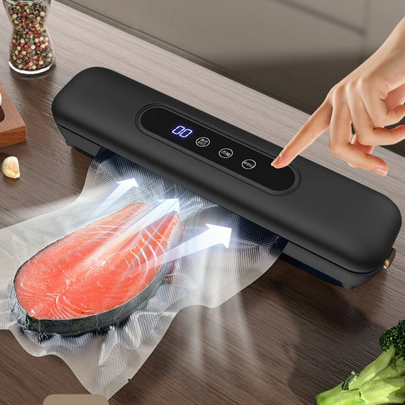 Zenithome Wireless Vacuum Sealer 12In for Kitchen, Pantry & Travel, 5 - 8S Sealing, White LCD, Smooth Touch In Durable Design