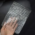 thumbnail image 3 of 100 Pack 5.9"x7.9" Bubble Wrap for Moving, Clear Double Sided Pouches for Safe Packaging, Shipping, 3 of 11