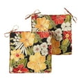 thumbnail image 2 of Greendale Home Fashions 18 x 18 in. Seaglass Square Outdoor Chair Pad (Set of 2), 2 of 71