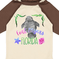 thumbnail image 4 of Inktastic Fort Myers Florida Cute Swimming Manatee Boys or Girls Long Sleeve Baby Bodysuit, 4 of 5