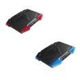 thumbnail image 2 of Seitruly Enfriador ajustable para computadora portátil Base de enfriamiento para computadora portátil con 5 ventiladores silenciosos para videojuegos de Teléfono y Comunicación negro y azul, 2 of 6