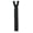 Black, variant on Coats & Clark Polyester 14" All Purpose White Sewing Zipper, 1 Each
