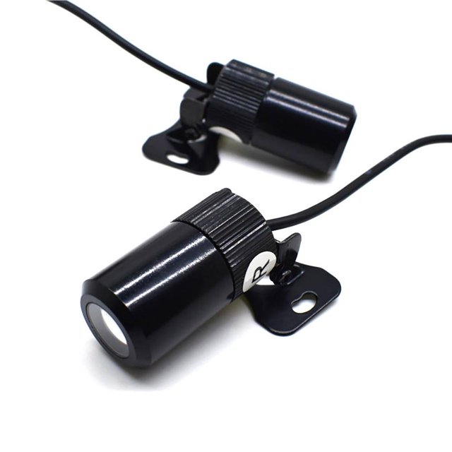 Riwesomey Lámpara de proyección modificada para motocicleta Luces de chasis modificadas Luz decorativa Accesorios para motos No.2