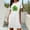 White, variant on Womens Moomoo Nightgowns Lightweight Short Sleeve St Patrick's Day Moomoo Dress Irish St Paddys Day Shamrock Print Short Womens Nightgown 2X