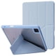 thumbnail image 1 of iPad Pro 13 (2024) Case Origami Stand Leather Tablet Cover with Auto Wake/Sleep - Baby Blue Multicolor, 1 of 5