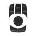 thumbnail image 1 of 6PCS Central Multimedia Buttons Exquisite Surface Smooth Touch Control Knob Button Cover Fit for 1 3 5 6 Series Matte Black, 1 of 5